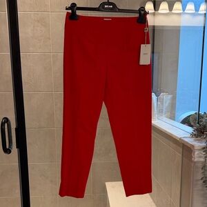 Ann Taylor Vibrant Red Cropped Pants